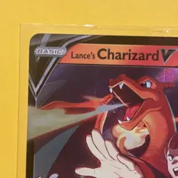 Pokemon TCG Lance's Charizard V SWSH133 Celebrations Black Star Promo - NM - Image 2