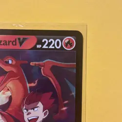 Pokemon TCG Lance's Charizard V SWSH133 Celebrations Black Star Promo - NM - Image 3