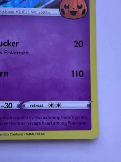 2022 | Pokemon | Mewtwo Holo #056/172 | Trick or Trade Series | Stamped | TCG - Image 4