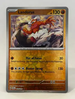Landorus 110/191 Reverse Holo - Pokemon TCG Surging Sparks - Near Mint - Image 1