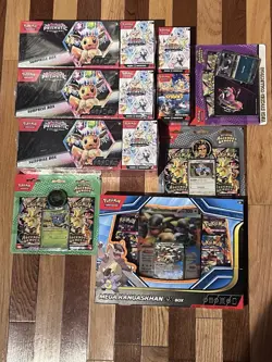 Pokemon Prismatic Evolutions Ascended Heroes Booster Bundle, Mega Kangaskhan EX… - Image 1