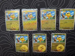 Pokemon Chinese Gem Pack Vol. 1 Horizons PIKACHU LOT Master Ball Rotary Foil - Image 1