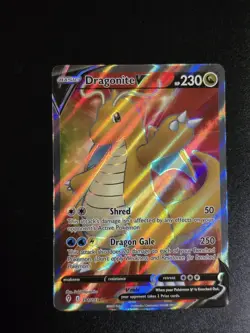 Dragonite V Full Art 191/203 Evolving Skies Ultra Rare Pokemon TCG NM - Mint - Image 1