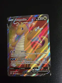 Dragonite V Full Art 191/203 Evolving Skies Ultra Rare Pokemon TCG NM - Mint - Image 2