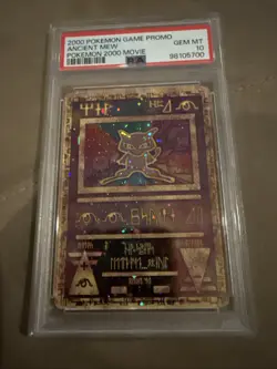 2000 Pokemon Game Promo Pokemon 2000 Movie Ancient Mew Gem Mint PSA 10 - Image 1