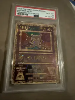2000 Pokemon Game Promo Pokemon 2000 Movie Ancient Mew Gem Mint PSA 10 - Image 2