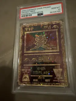 2000 Pokemon Game Promo Pokemon 2000 Movie Ancient Mew Gem Mint PSA 10 - Image 3