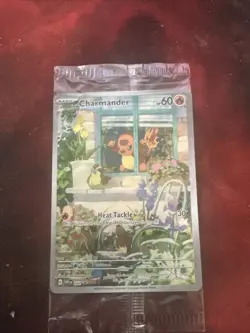 Pokemon TCG Obsidian Flames Charmander Sealed Promo Card 044 - Image 1