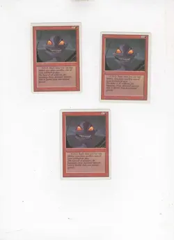 Lot of 3 Magic the Gathering MTG revised #3rd Edition Atog - Image 1