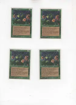 Lot of 4 Magic the Gathering MTG Argothian Pixies - Image 1