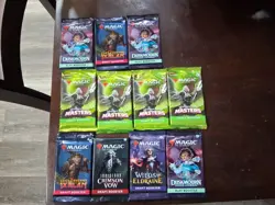 🔥 COMMANDER MASTERS HEAVY BOOSTER LOT – 11 FACTORY SEALED PACKS! 🔥Lot #10 - Image 1