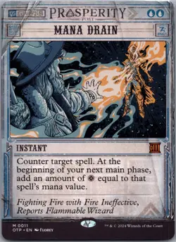 Mana Drain M Outlaws of Thunder Junction: Breaking News 11 NM - Image 1