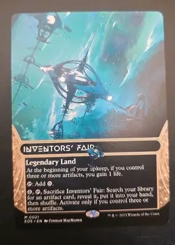 Inventors' Fair (0021)(Borderless) Edge of Eternities: Stellar Sights Regular NM - Image 1