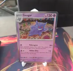 Pokemon TCG Gengar 151 Holo Rare Scarlet & Violet Card 094/165 - Image 1