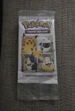 New & Sealed Pokemon General Mills 25th 3-card Booster Pack with Pikachu Holo! - Image 1