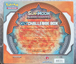 Pokemon Lycanroc Sun and Moon Burning Shadows GX Challenge Box Factory Sealed - Image 2