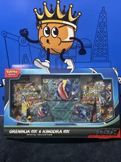 Pokemon TCG Greninja ex & Kingdra ex Special Collection Box - New - Sealed!!!!!! - Image 1