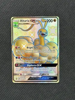 NM Altaria GX SV77/SV94 Hidden Fates: Shiny Vault Holo Pokemon Card - Image 1