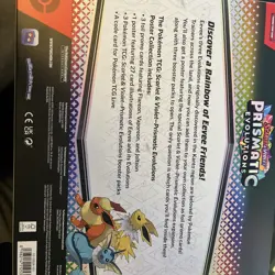 Lot of 3 Pokemon TCG: Prismatic Evolutions Poster Collection - SEALED - Image 2
