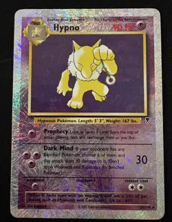2002 Hypno Legendary Reverse Holo 25/110 Pokemon - Image 1