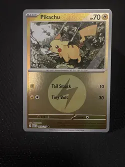 Pikachu 055/217 Lightning Bolt Reverse Holo Pokemon Ascended Heroes - Image 1