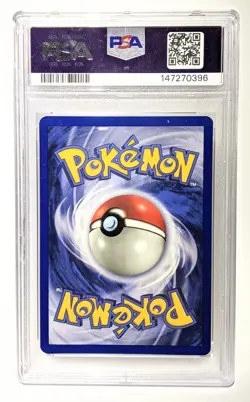 1999 Pokemon Fossil Unlimited Holo Lapras 10/62 PSA Grade 8 - Image 2