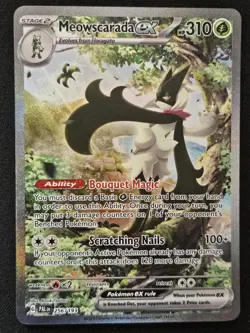 Meowscarada ex 256/193 Paldea Evolved Special Illustration Rare Holo Pokemon NM - Image 1