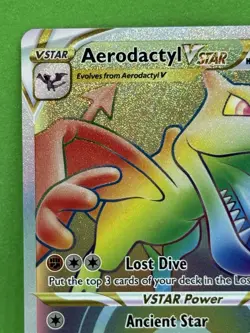 Aerodactyl VSTAR 199/196 - NM - Pokemon Lost Origin - Rainbow Secret Rare - Image 5