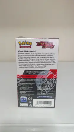 Pokemon TCG Scarlet & Violet Destined Rivals Half Booster Box Sealed Slight Rip - Image 5
