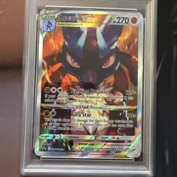 2022 POKEMON JPN SWORD & SHIELD VSTAR UNIVERSE #226 FULL ART/LUCARIO VSTAR PSA 8 - Image 2
