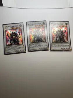 Yu-Gi-Oh! X3 X-Saber Urbellum Super Rare 1st Edition 5DS2-EN043 HP - Image 1