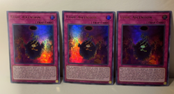 Cubic Ascension DUOV-EN047 x3 1st Edition Ultra Rare Playset Yugioh TCG - Image 1