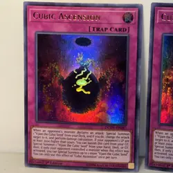 Cubic Ascension DUOV-EN047 x3 1st Edition Ultra Rare Playset Yugioh TCG - Image 2