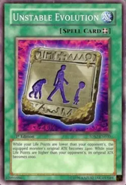 Unstable Evolution - 5DS2-EN030 - Common - 1st Edition - Lightly Played - Image 1