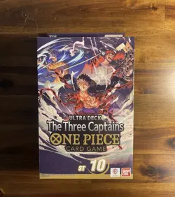 One Piece Card Game Ultra Deck The Three Captains ST-10 BANDAI English TCG - Image 1