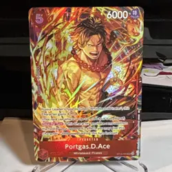 One Piece Card Game Portgas.D.Ace ST15-005 Character 5 Cost 6000 Whitebeard Pir… - Image 1