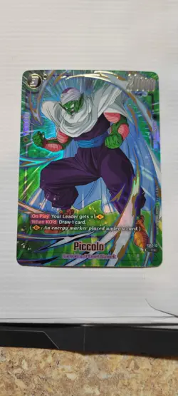 Piccolo FS12-12 C* Gold Foil Bonus Pack Card Dragon Ball Fusion World English - Image 1