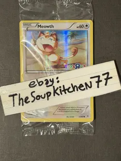 Meowth 053 083 Toys R Us Holo Promo Pokemon Card 53/83 M Sealed - Image 3