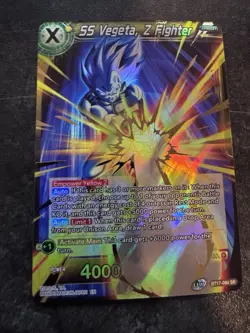 SS Vegeta Z Fighter BT17-084 SR Foil Dragon Ball Super Card Game | NM - Image 4