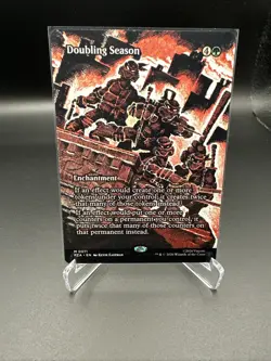 Doubling Season (Borderless) #0011 Non-Foil Teenage Mutant Ninja Turtles NM ENG - Image 1