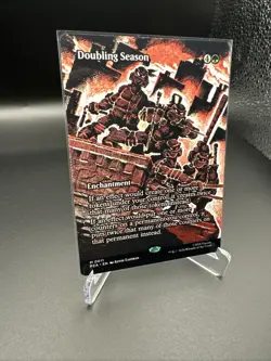 Doubling Season (Borderless) #0011 Non-Foil Teenage Mutant Ninja Turtles NM ENG - Image 2