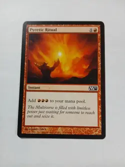 Magic The Gathering Pyretic Ritual Magic2011 (M11) Near Mint Condition. ●147 - Image 1