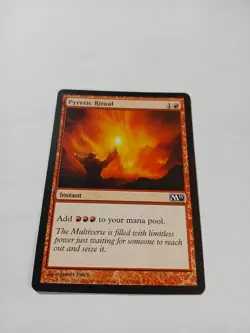 Magic The Gathering Pyretic Ritual Magic2011 (M11) Near Mint Condition. ●147 - Image 5