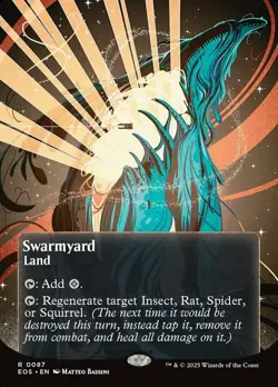 [1x] Swarmyard (0087) - Foil - Borderless Near Mint, English Edge of Eternities - Image 1