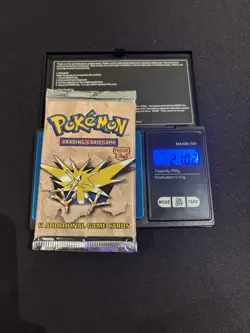 Pokemon Booster Pack Fossil Factory Sealed Mint Condition WOTC Zapdos 21.02g - Image 1