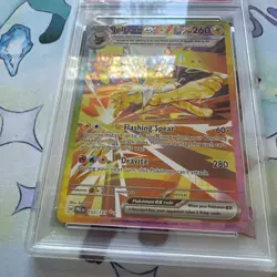 Jolteon ex 153/131 Pokemon Prismatic Evolutions Special Illustration Rare PSA 10 - Image 3