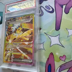 Jolteon ex 153/131 Pokemon Prismatic Evolutions Special Illustration Rare PSA 10 - Image 5