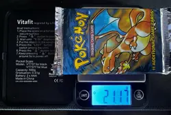 1999 Pokemon Base Set Booster Packs, Full Art, Set of 3, Heavy - Image 3