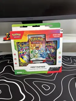 Pokemon TCG First Partner Illustration Collection Series 1 Box Sealed Free Ship - Image 1