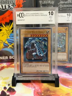 BCCG 10 Blue-Eyes White Dragon LC01-EN004 Yu-Gi-Oh Legendary Collection 1 - Image 3
